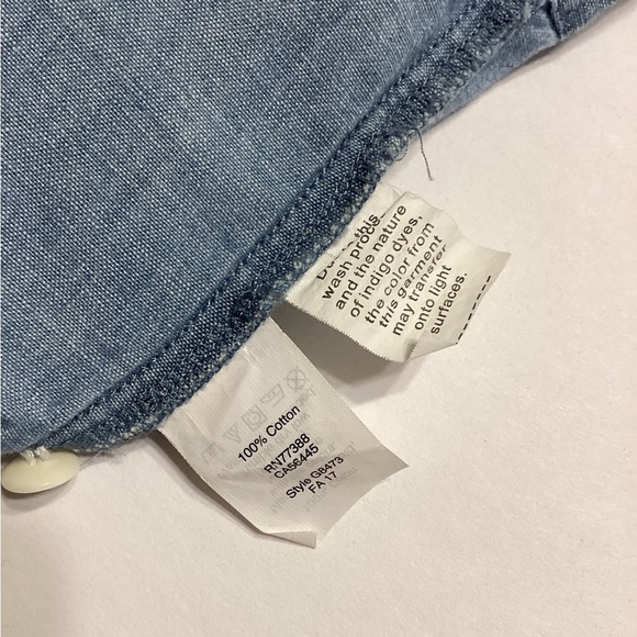 Madewell Size Small Convertible Cold Shoulder  Top - Picture 9 of 10